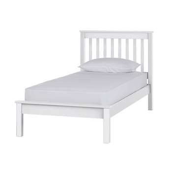Argos Home Aspley White Single Bed Frame & Kids Mattress (H102 x W99 x D202.5cm)