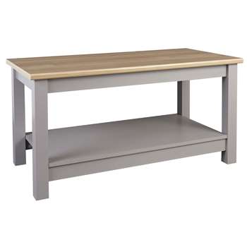 Argos Home Winchester Coffee Table - Grey (H49.7 x W99.6 x D49.5cm)