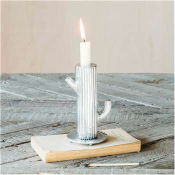Cactus Candle Holder (H19.5 x W7.5 x D7.5cm)