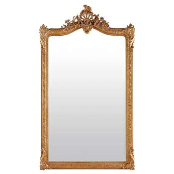 CONSERVATOIRE - Mirror with Gold Mouldings (H185 x W104 x D15cm)