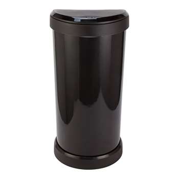 Curver 40 Litre Deco Touch Top Kitchen Bin - Black