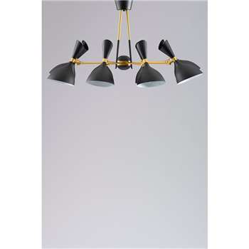 Delano Eight Light Pendant (H54 x W96 x D96cm)