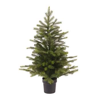 Designed by AMARA Christmas - Grandis Indoor Mini Christmas Tree - Green (H90 x W63 x D63cm)