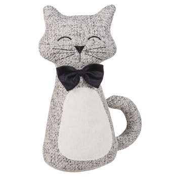 Fabric Cat Doorstop (Height 31cm)