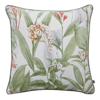 Graham & Brown Botanical Green Cushion (H45 x W45cm)
