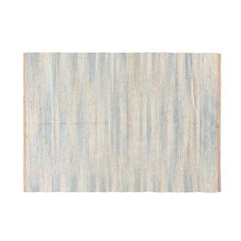 GREEN - Woven Jute and Cotton Rug (H160 x W230 x D2cm)
