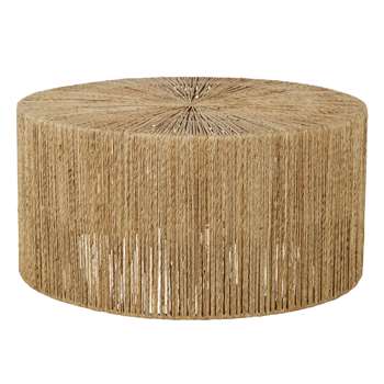 HEKA - Jute side table (H27 x W57 x D57cm)