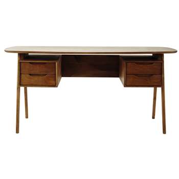JANEIRO Mango wood vintage desk (77 x 165cm)