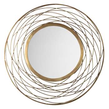 John Lewis & Partners Fusion Swirl Mirror (Diameter 82cm)