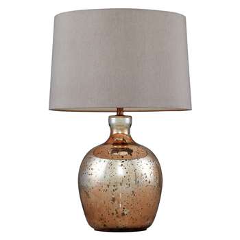 John Lewis Tabitha Copper Table Lamp (53 x 36cm)