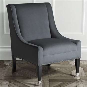 Lauren Lounge Chair Smoke (91 x 66cm)