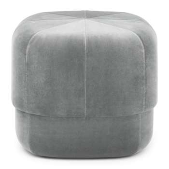 Normann Copenhagen - Circus Pouf - Grey - Small (H40 x W46 x D46cm)