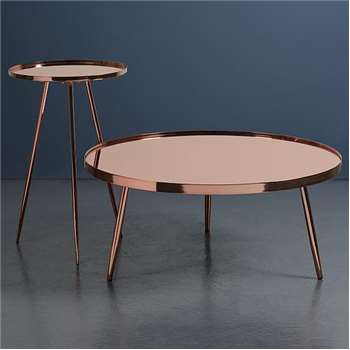 Panatella Copper Side Table (60 x 38cm)