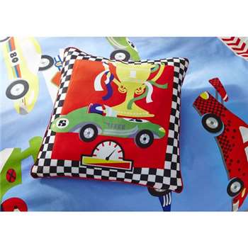 Pit Stop Cushion (H40 x W40cm)