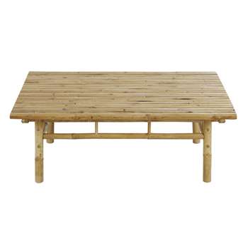 ROBINSON - Bamboo garden coffee table (H36 x W100 x D70cm)