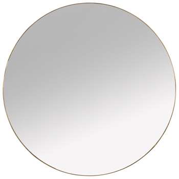 SAFARI PARTY - Golden Metal Mirror (H70 x W70 x D0.2cm)