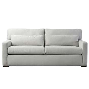 Slater Three Seat Sofa – Dove Grey (H90 x W208 x D102cm)