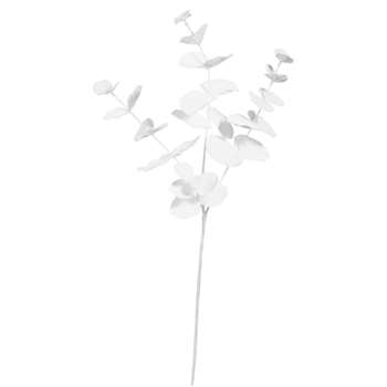 White Artificial Eucalyptus Branch (H54 x W13cm)